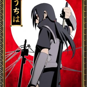 NARUTO ITACHI GOLDEN POSTER #2 30X40 CM