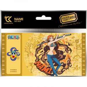 GOLDEN TICKET ONE PIECE NAMI