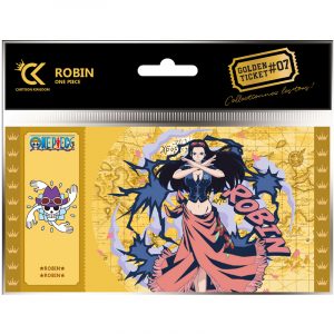 GOLDEN TICKET ONE PIECE NICO ROBIN