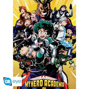 MY HERO ACADEMIA - Poster "Groupe" roulé filmé (91.5x61)
