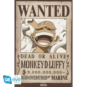 ONE PIECE - Poster Maxi 91,5x61 -  Wanted Luffy Wano