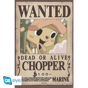ONE PIECE Poster maxi Wanted Chopper New