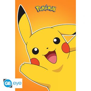 POKEMON - Poster "Pikachu" roulé filmé (91.5x61)