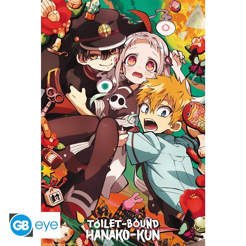 TOILET-BOUND HANAKO-KUN - Poster Maxi 91,5x61 - Académie Kamome