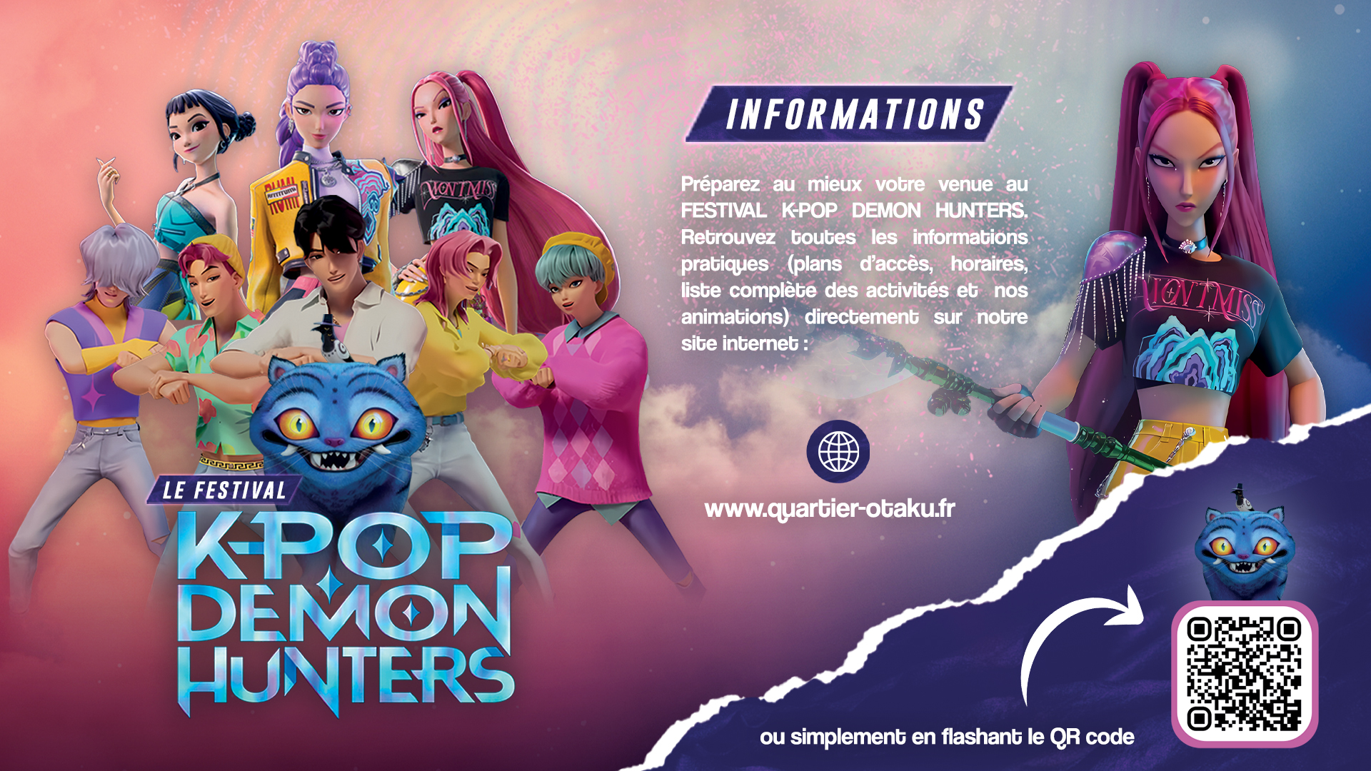 21 juin – Festival Kpop Demon Hunters