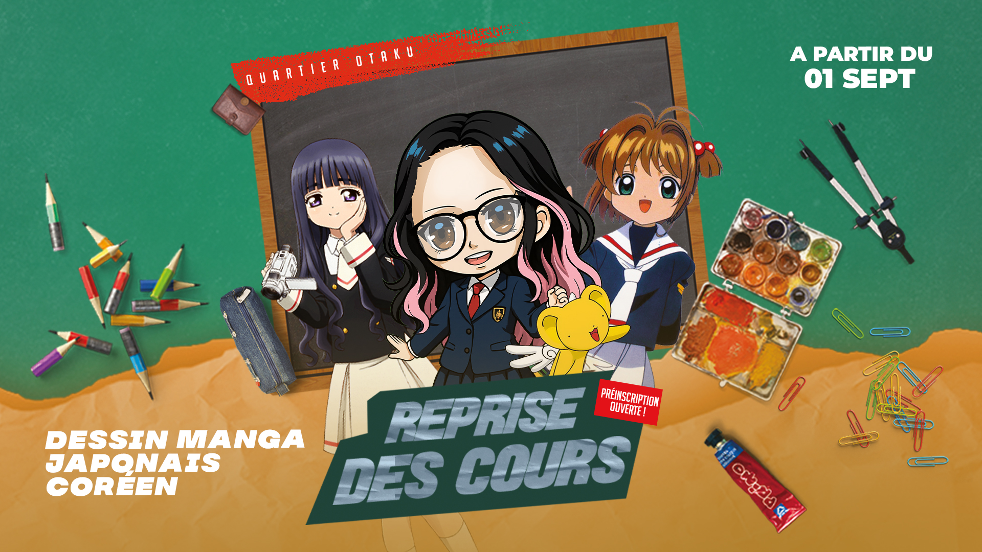 Préinscriptions Cours