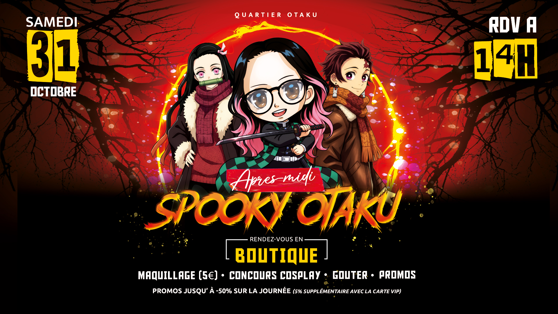 31 octobre – Spooky Otaku