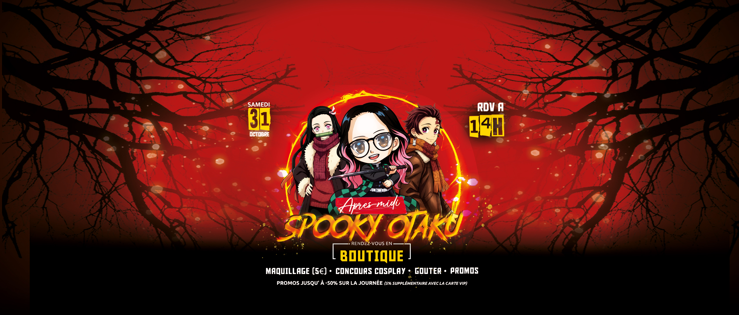 bandeau accueil Spooky Halloween 2